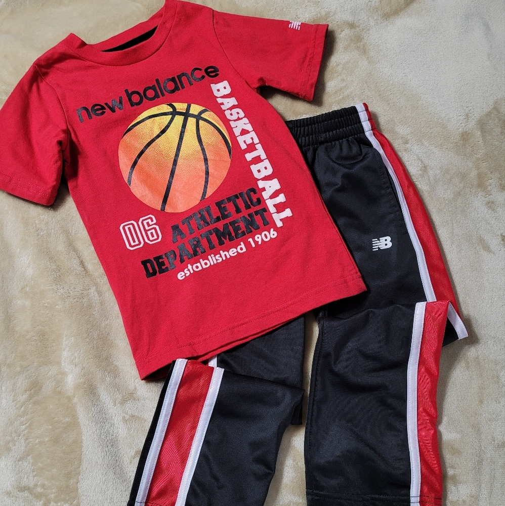 NWOT Boy's New Balance Basketball set - 4T
